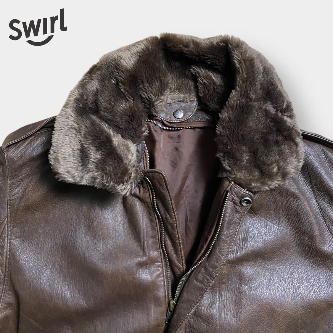🌊G-1 japan made leather jackets 상품이미지5