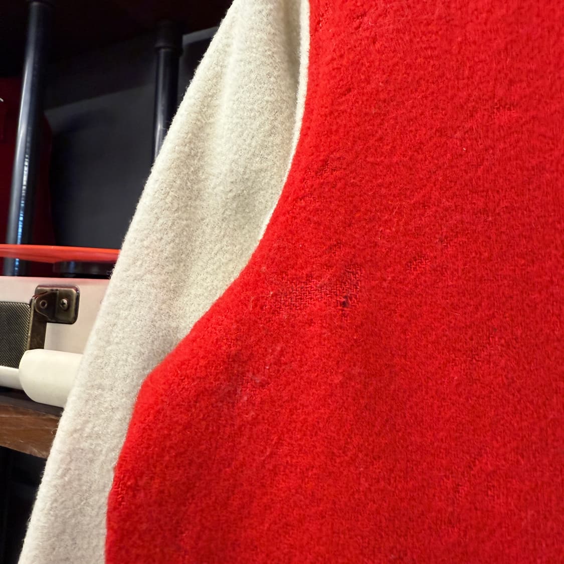 90s 하버드 오리지널 아이비리그 스포츠클럽 울 바시티자켓 N854   상품이미지7