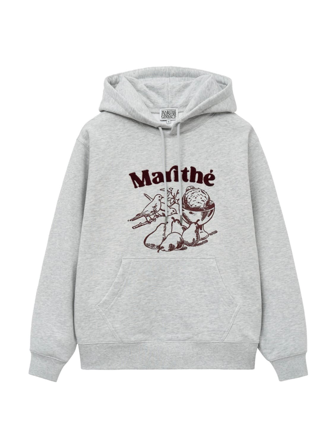 마리떼 BOUCLE EMBROIDERY GRAPHIC HOODIE 상품이미지4