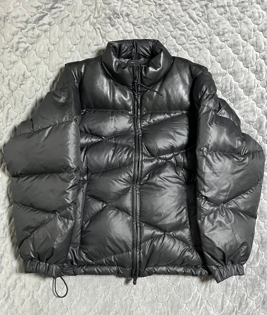 언더커버 22AW 레더 자켓 패딩 상품이미지1