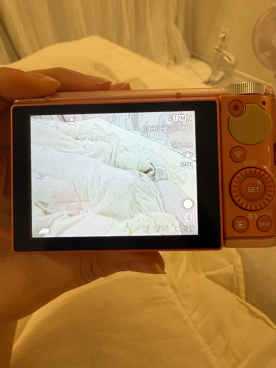 소프트 포커스 카시오 zr5000 핑크 작례있음 하자있음 상품이미지8