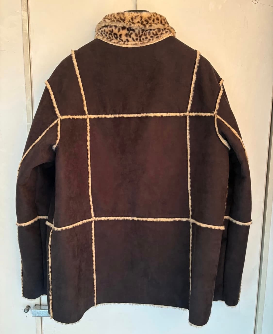 슈프림 리버시블 스웨이드 코트 재킷 M 상품이미지5