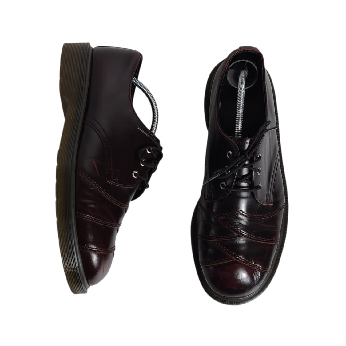 260-265) Dr.martens 빈티지 닥터마틴 3홀 더비 체리 레드 상품이미지7