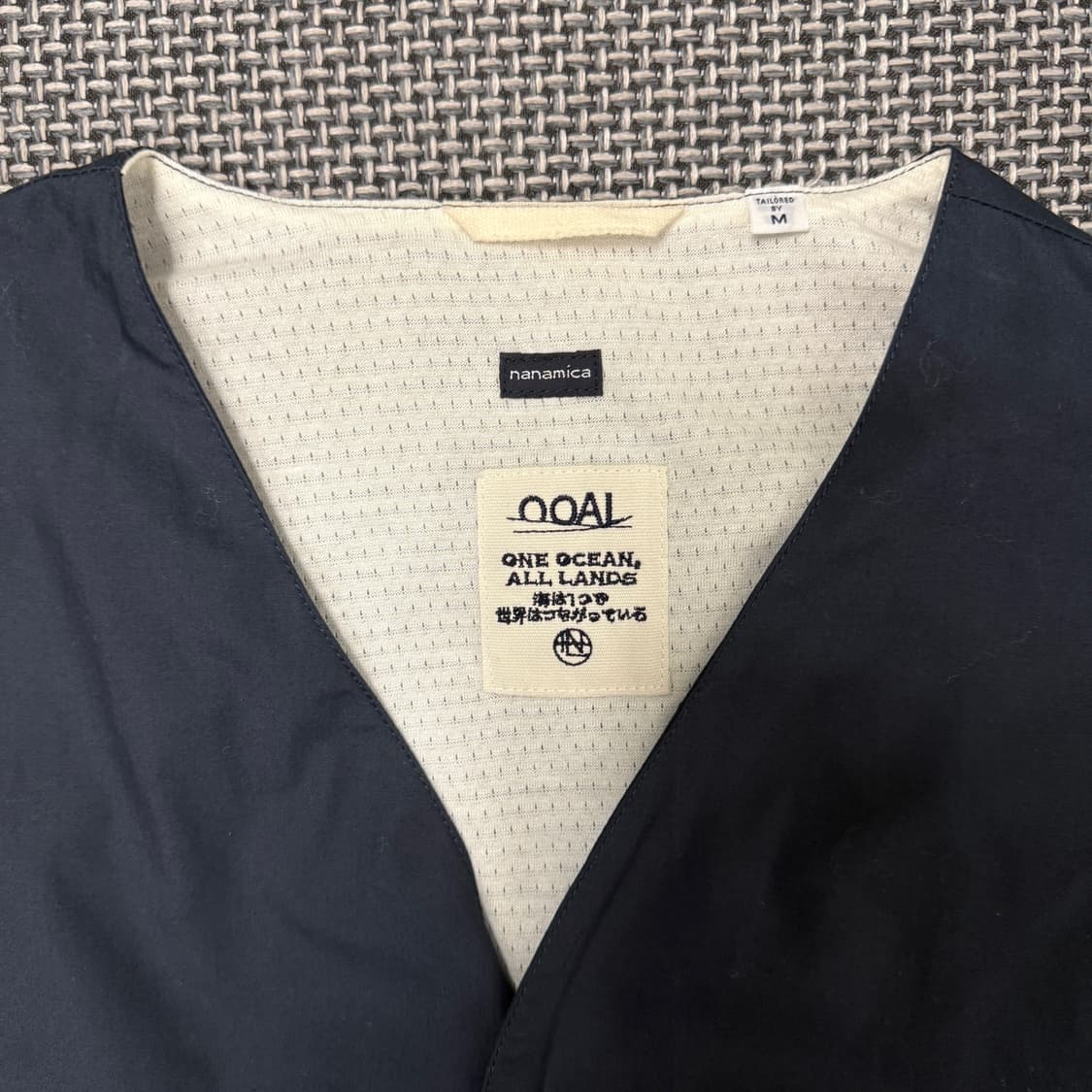 NANAMICA 브이넥 자켓 (M) 상품이미지2
