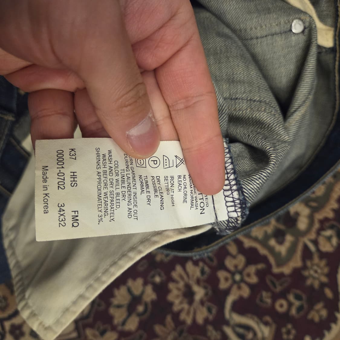 리바이스 엔지니어드 진 35-36 사이즈 상품이미지3