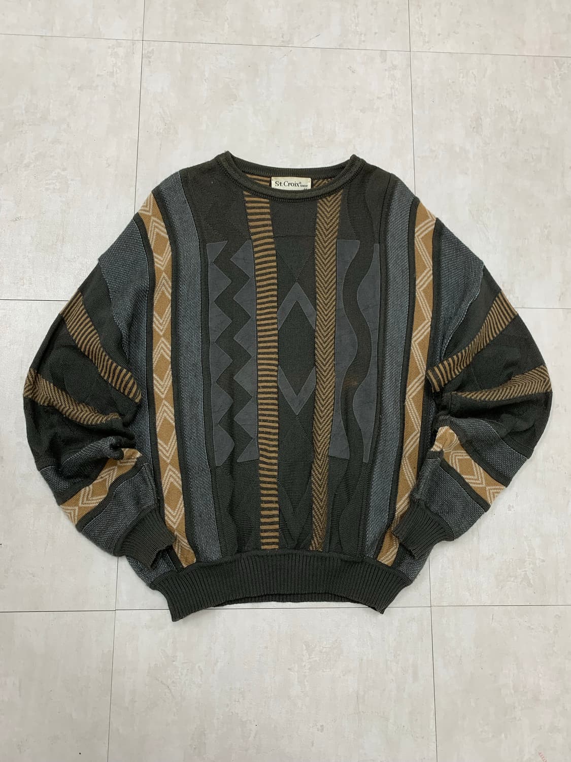 st Croix  패턴 니트 #454 상품이미지1