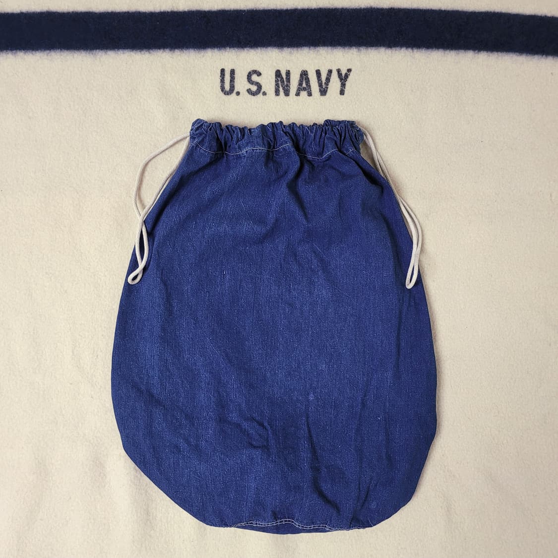 WWii Usn Duffle Laundry Denim Bag 상품이미지1