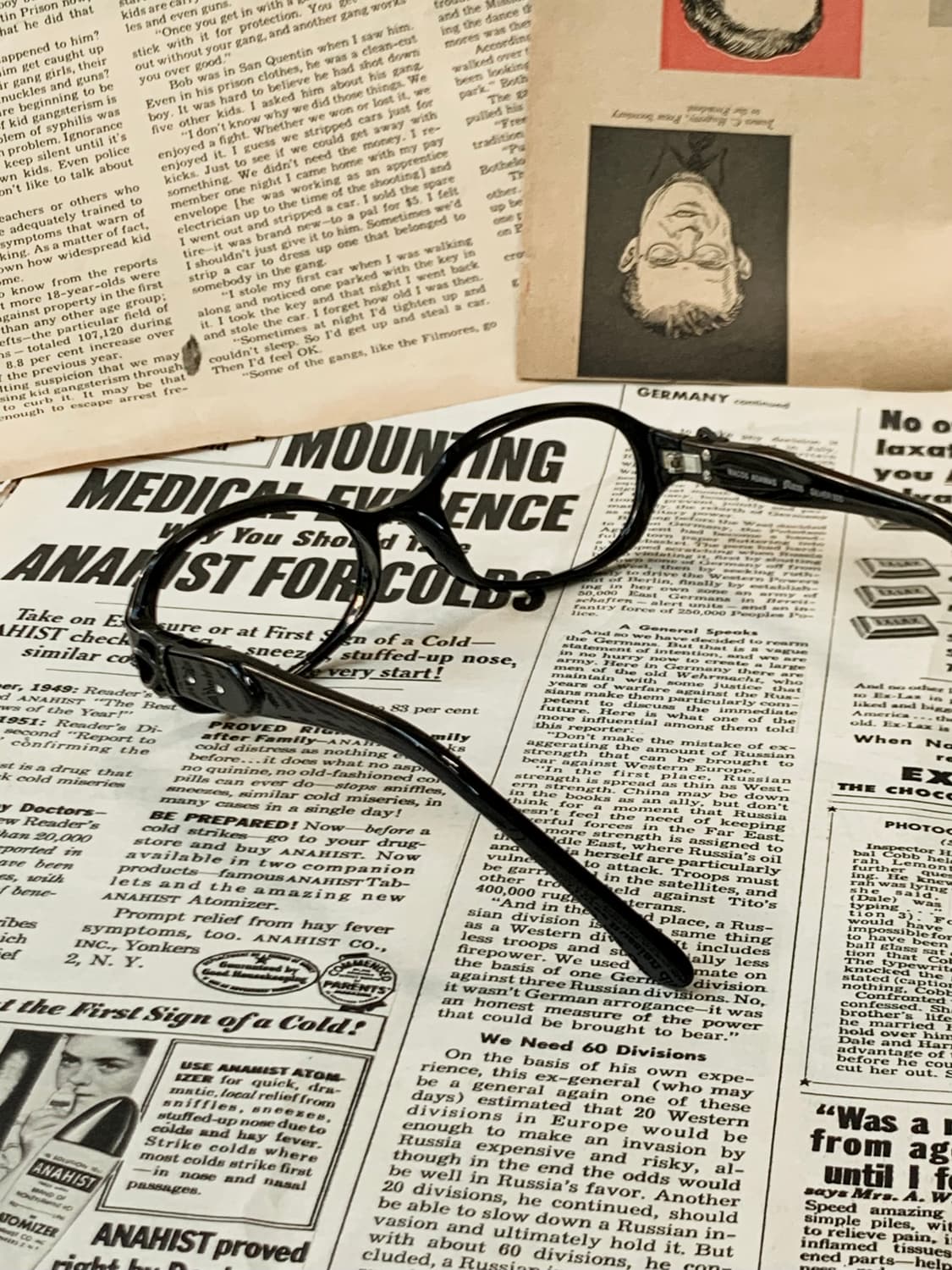 [픽키-644] Marcos Adams 블랙 뿔테 안경 상품이미지4