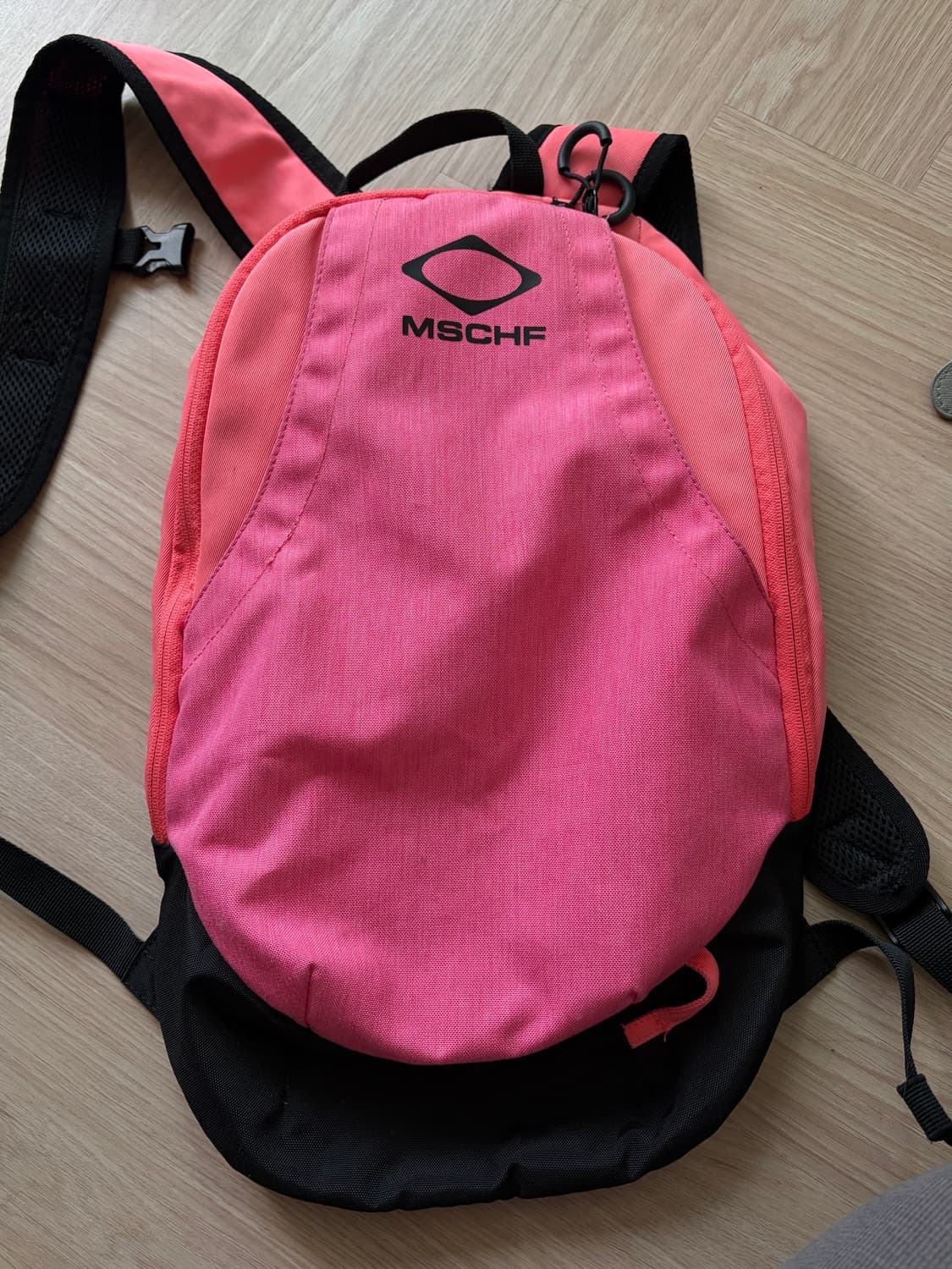 미스치프 롬버스 백팩 핑크 상품이미지2