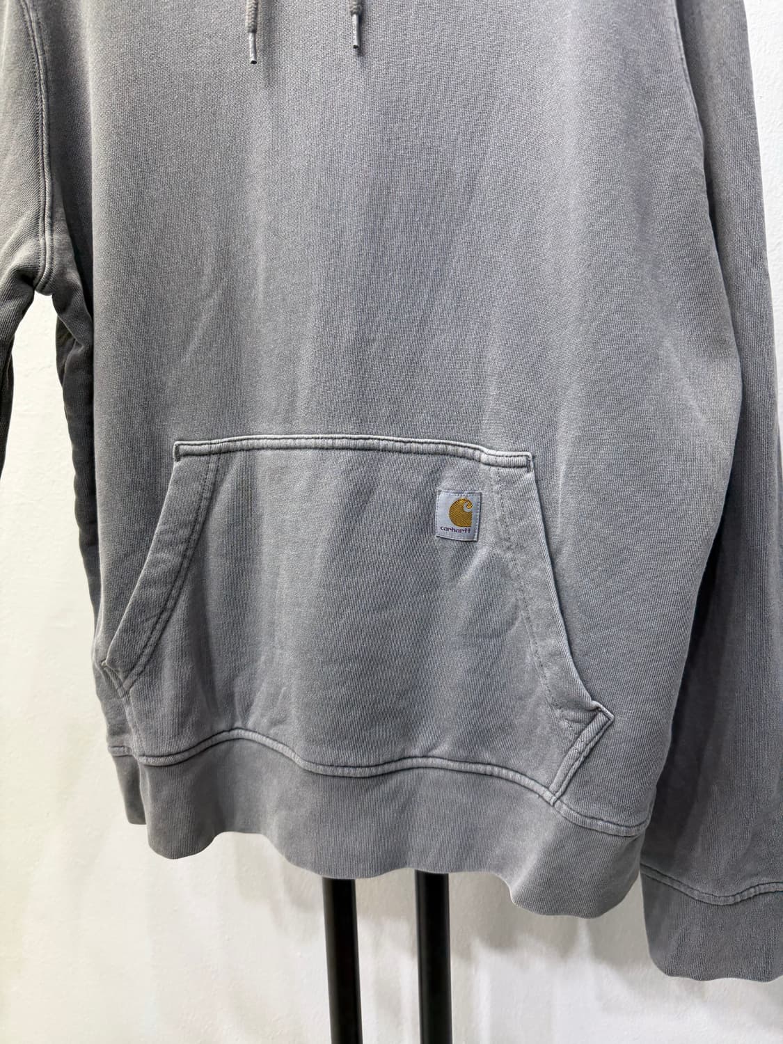 정품) 칼하트 그레이 후드티 M 상품이미지3