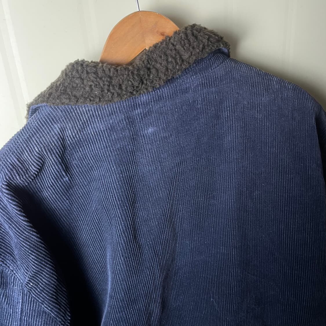 [JPN] 빈티지 U.S college 코듀로이 쉐르파 자켓 상품이미지3