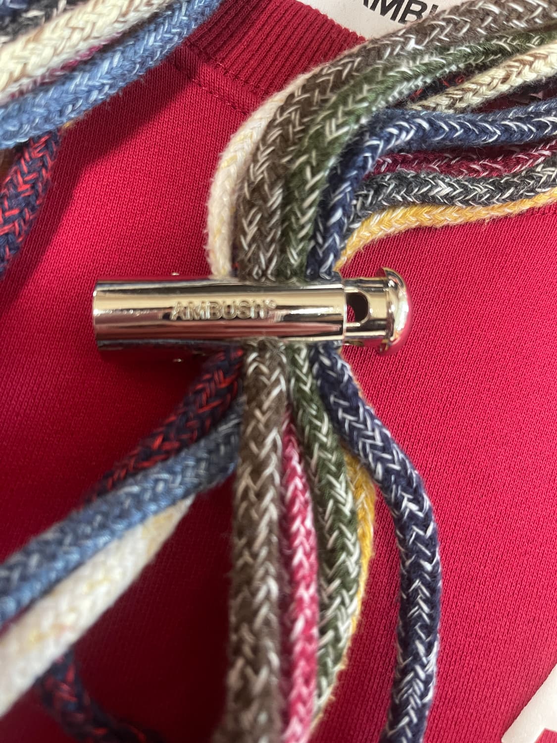 AMBUSH 엠부쉬 레드 후드티 상품이미지4