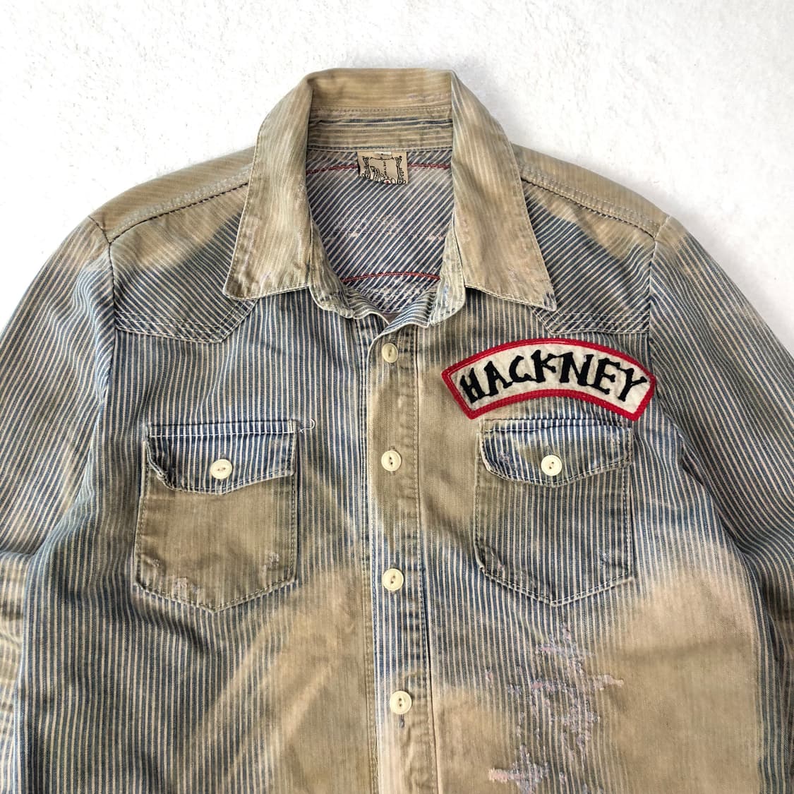 빈티지 데님 셔츠 자켓 상품이미지4