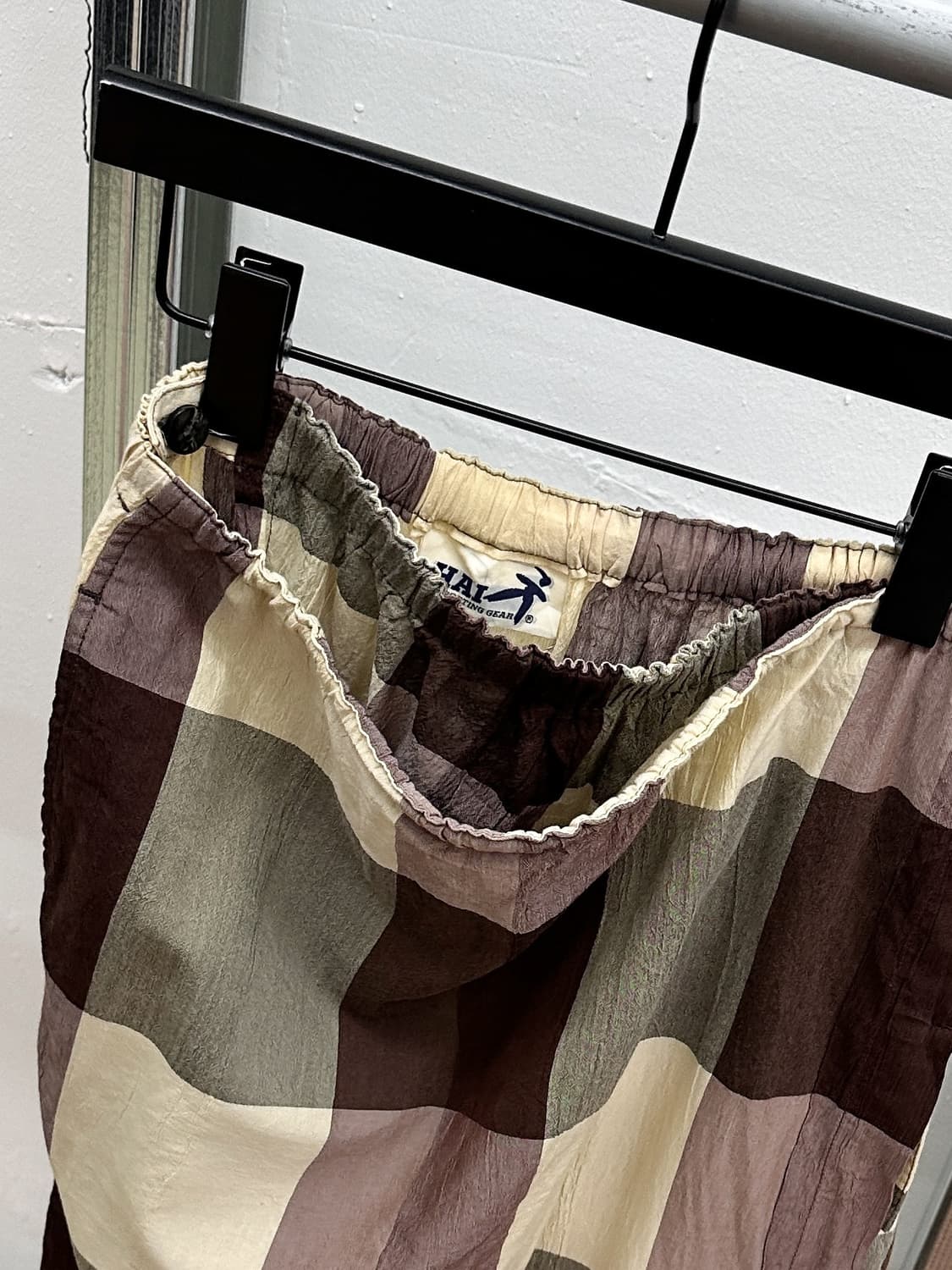 hai by issey miyake check wrap skirt 상품이미지6