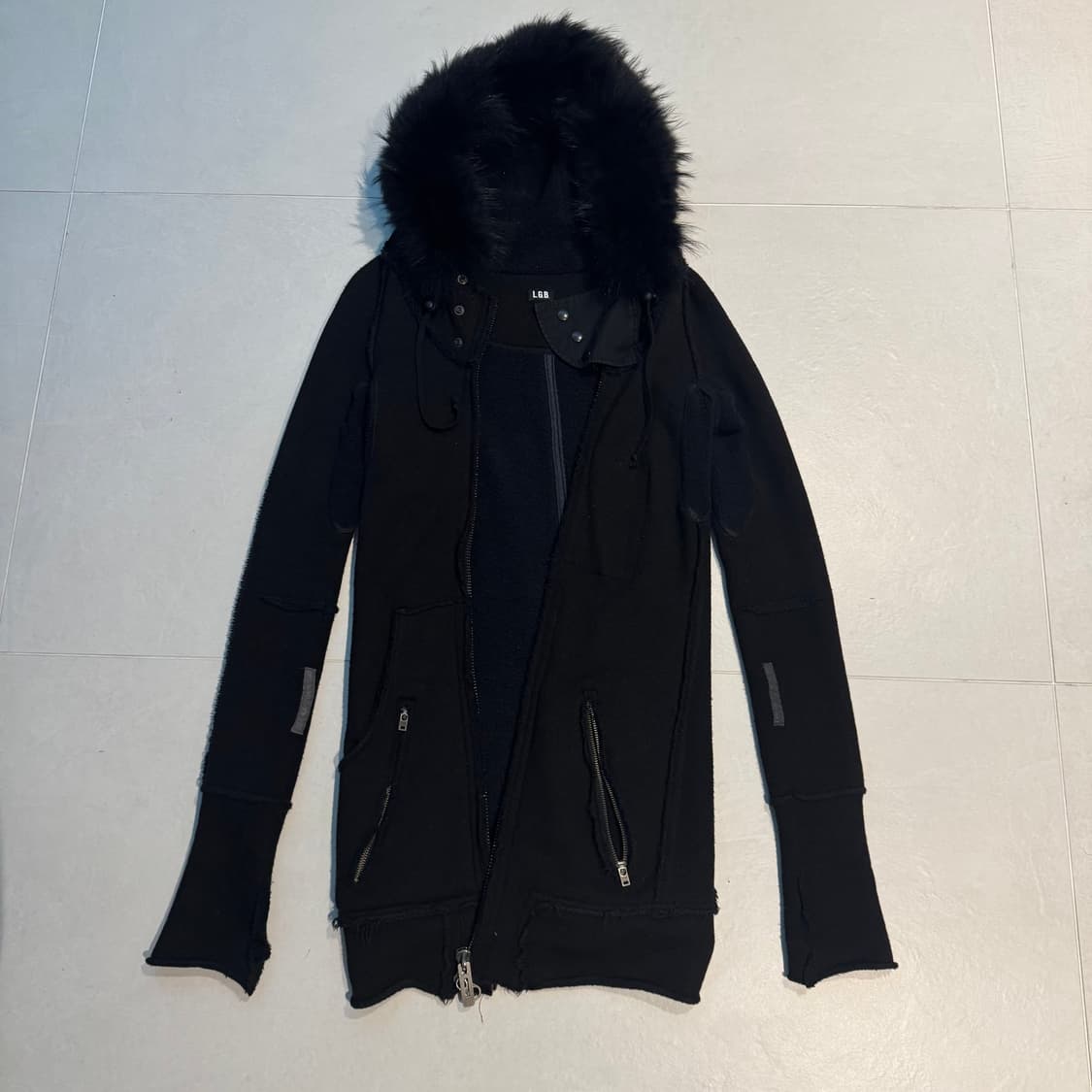 LGB fur hoodie 상품이미지1