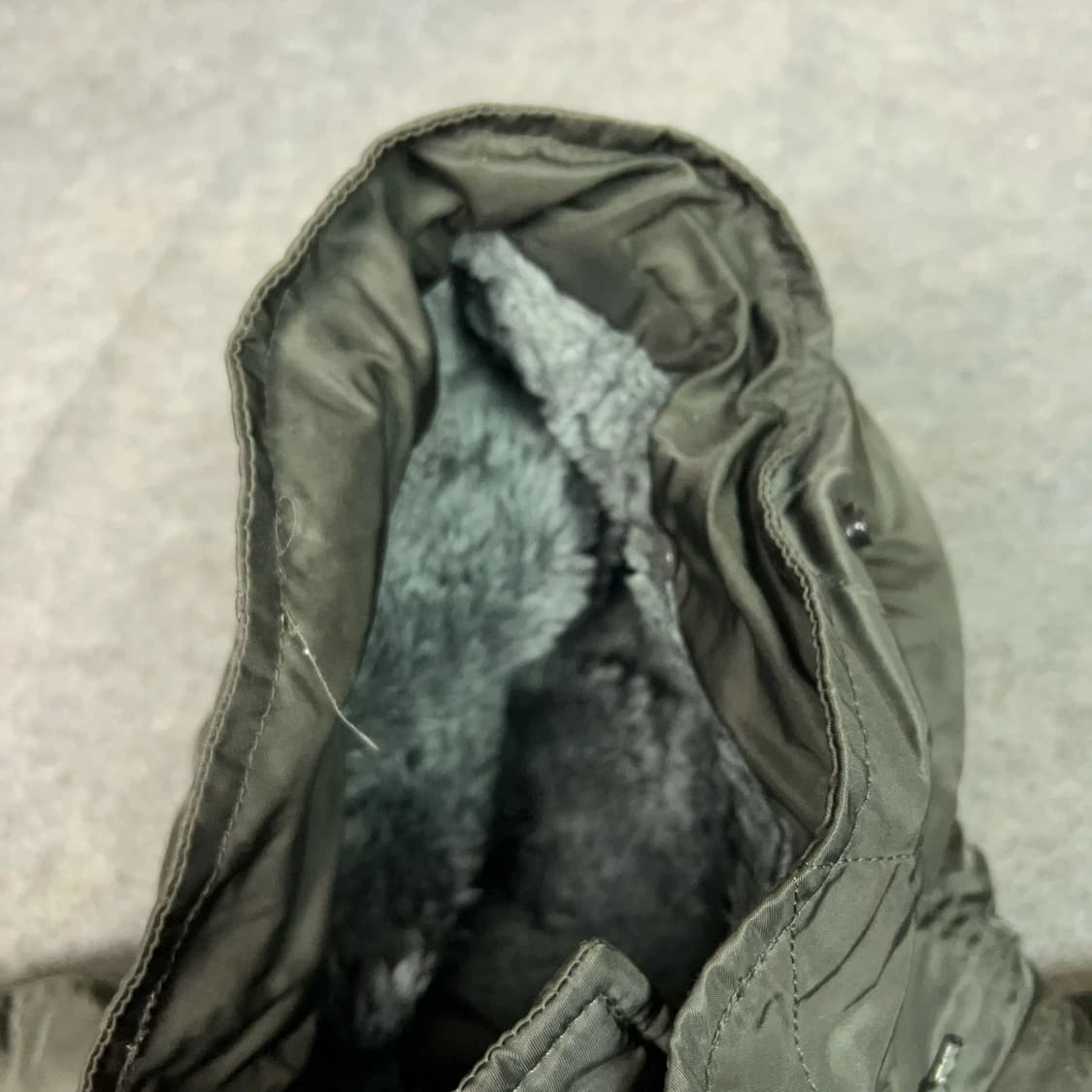 90s~00s 미공군 납품용 알파 인더스트리 N-3B 파카 올리브그린 상품이미지6