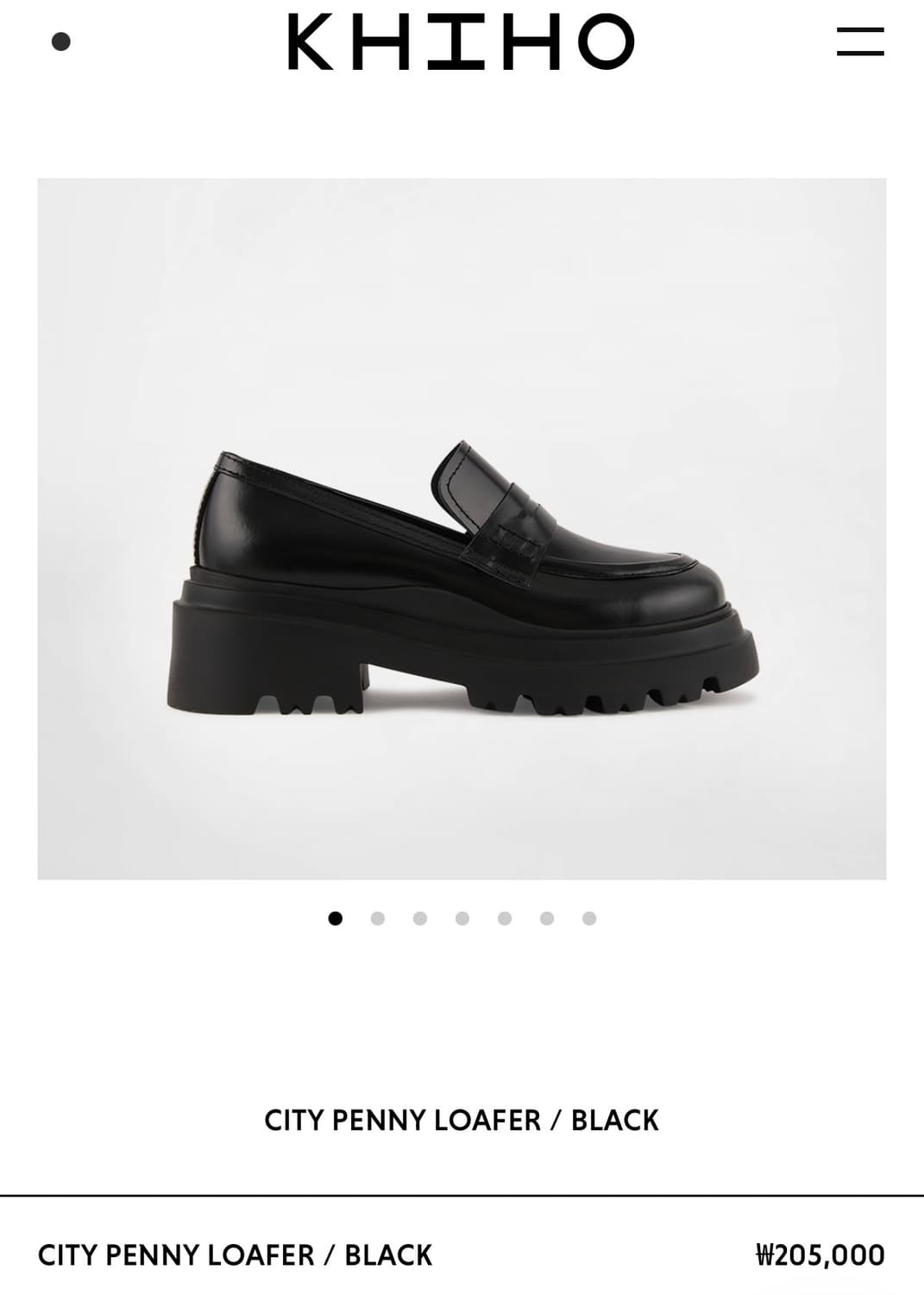 khiho 기호 City Penny Loafer 상품이미지1
