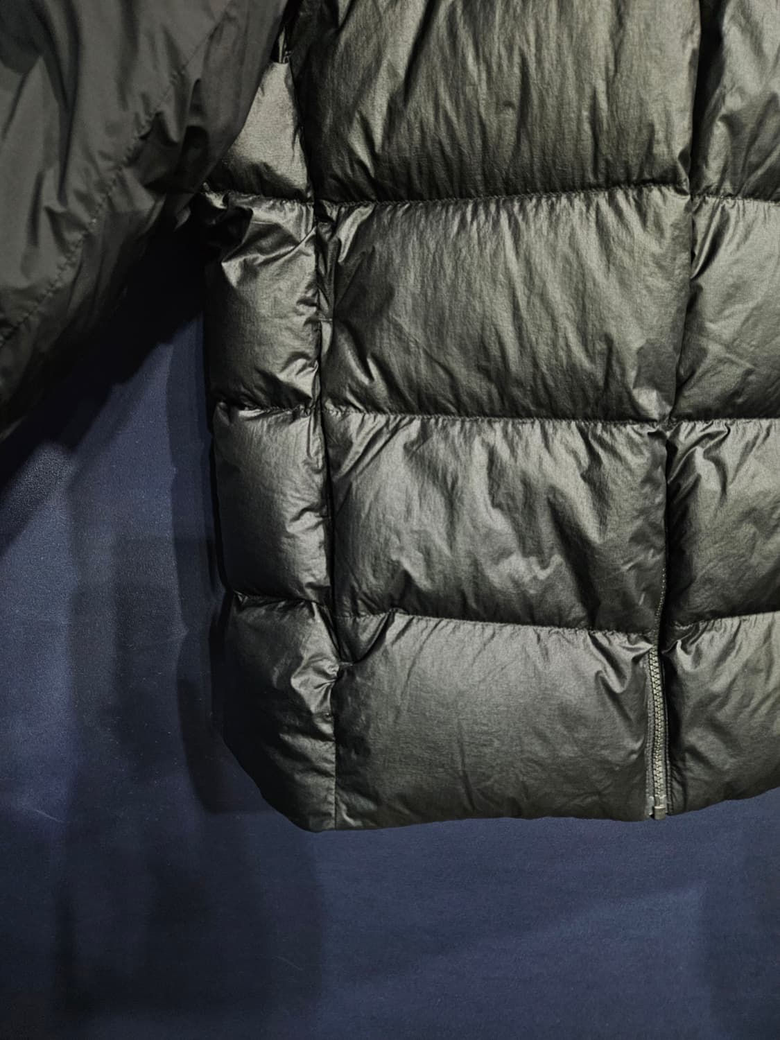 아이더 퍼텍스 블랙컬러 남성 105~110 구스다운 후드패딩  상품이미지7