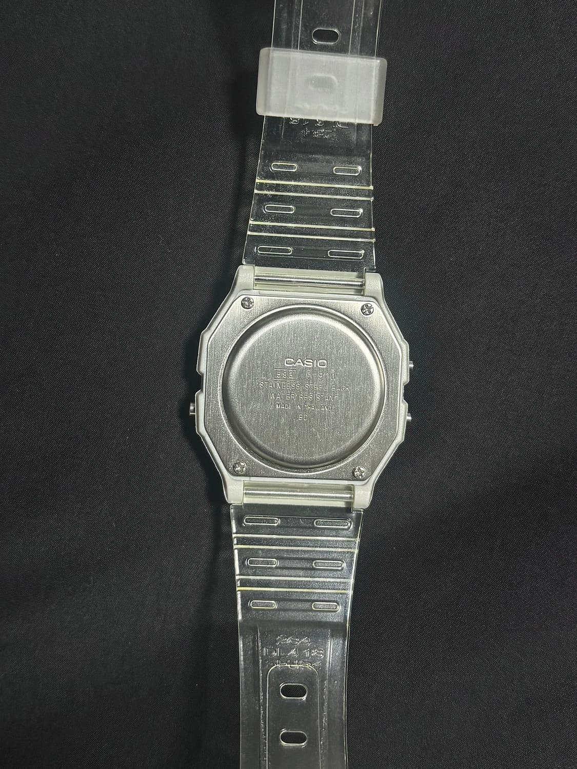 카시오 투명 스트랩 손목시계 상품이미지2