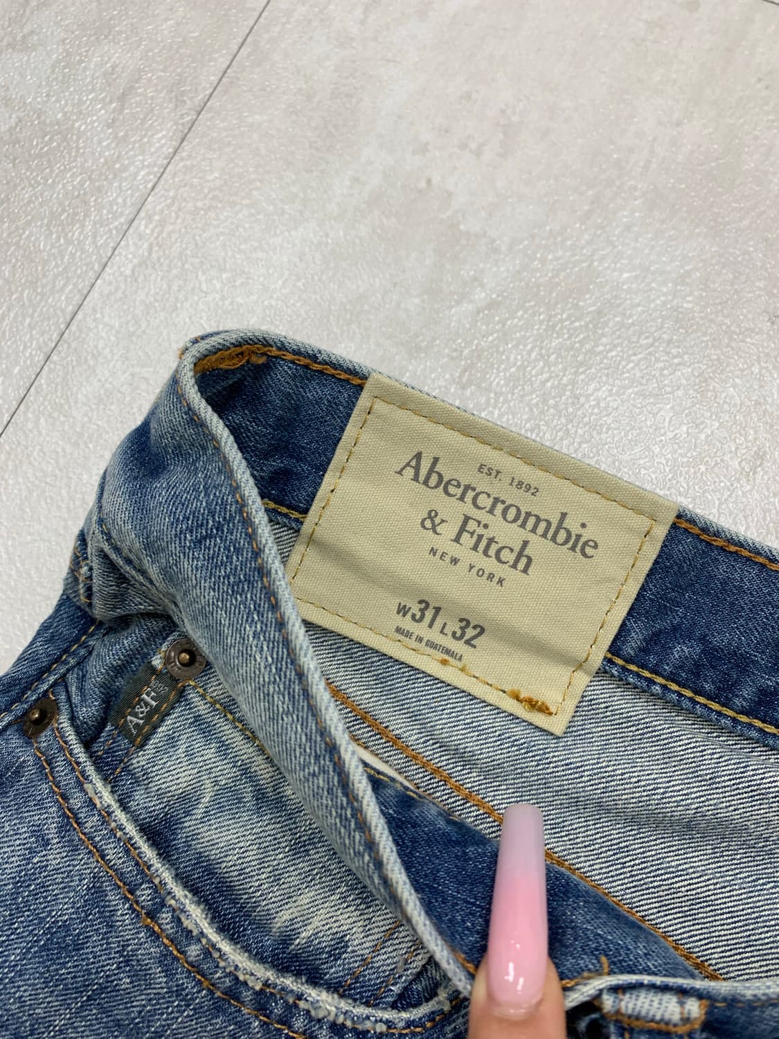 아베크롬비 워싱 데님 팬츠 #661 상품이미지6