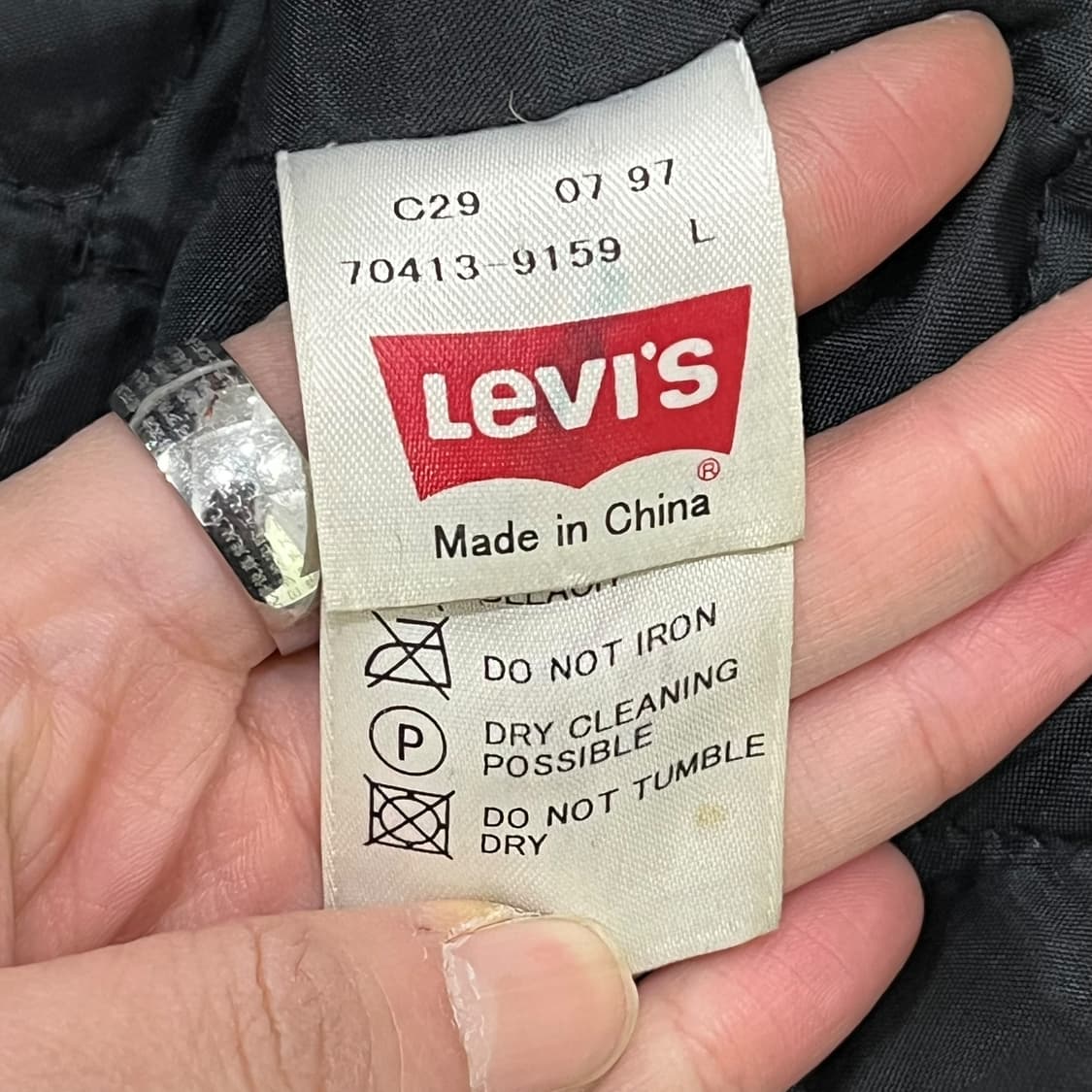 리바이스 실버탭 울 자켓 s08516 상품이미지8