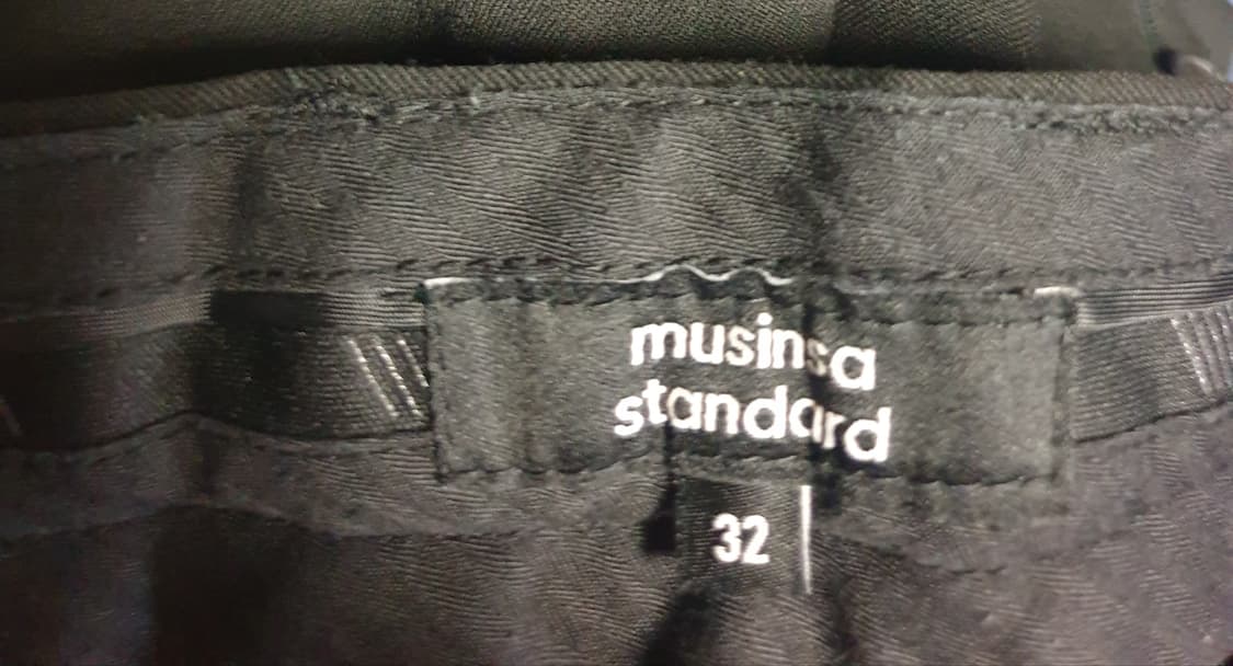 무신사스탠다드 정장 수트 셋업 블랙 (상:M 하:32인치) 상품이미지9