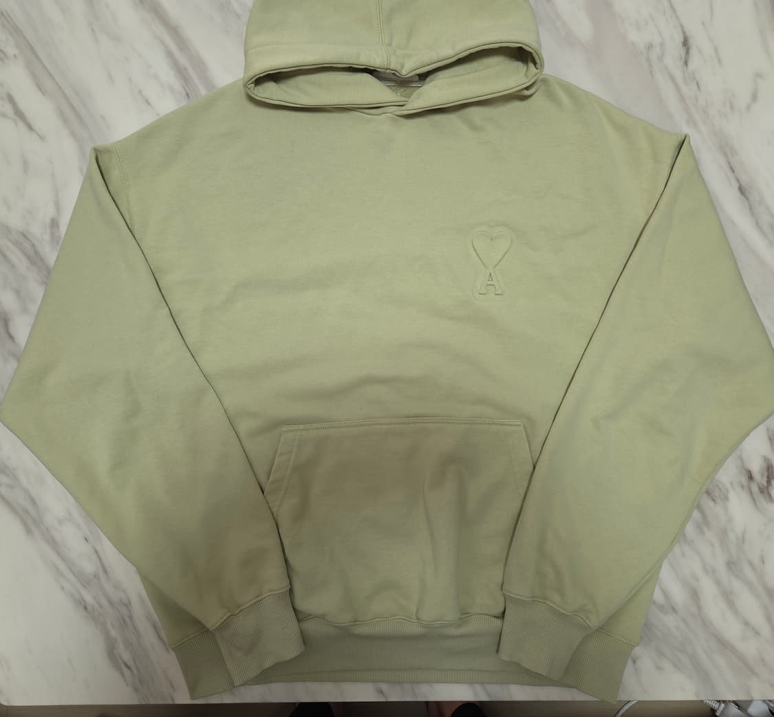 아미 엠보 로고 후드티  상품이미지1