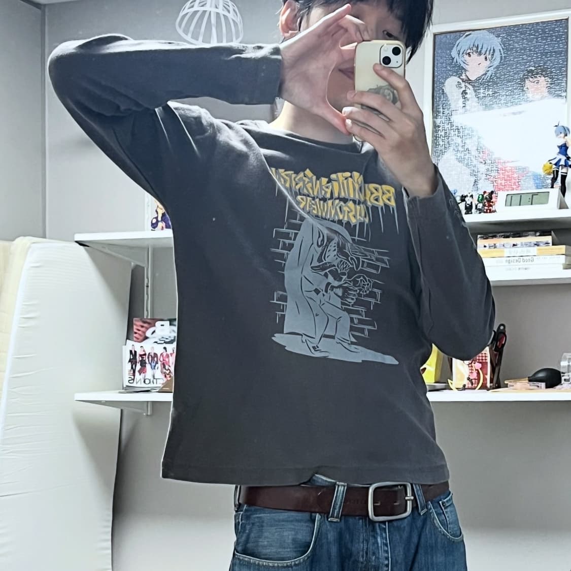 일본 빈티지 써멀 롱슬리브 상품이미지6