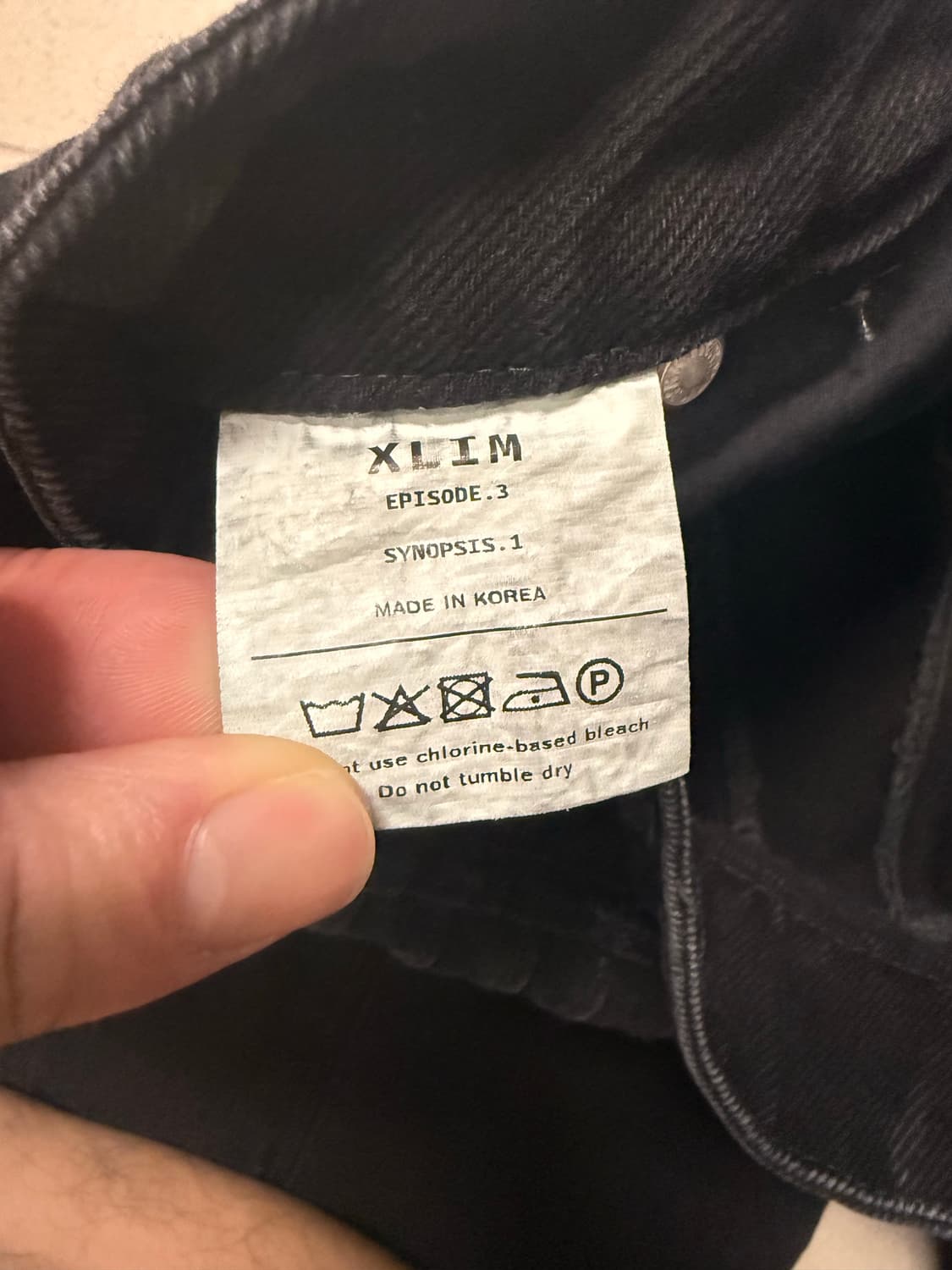 xlim ep3 synopsis denim pants (2) 상품이미지5