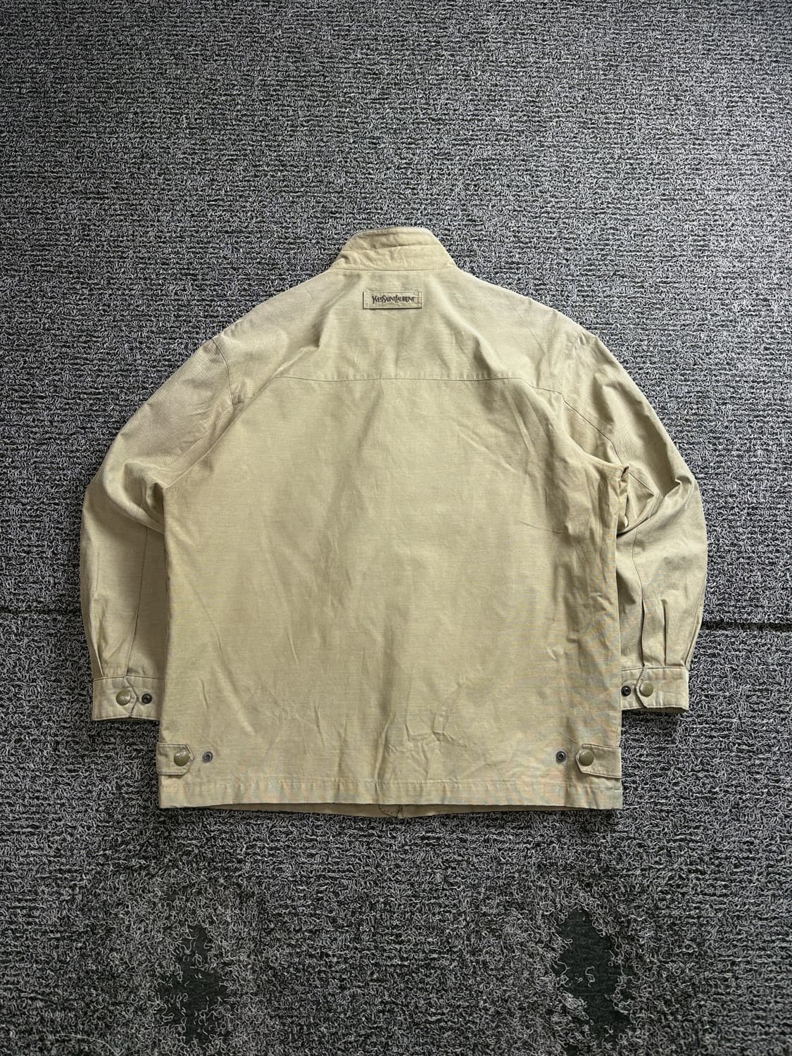 90s YSL 입생로랑 클래식 블루종 자켓 3209 상품이미지4