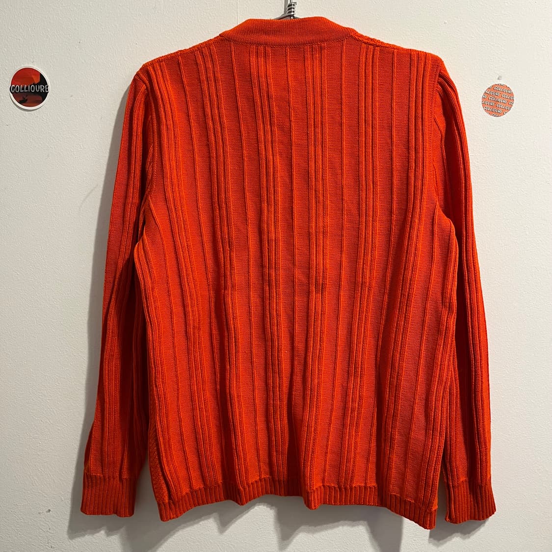 80’s 셀린느 퓨어 울 금장 가디건 상품이미지2