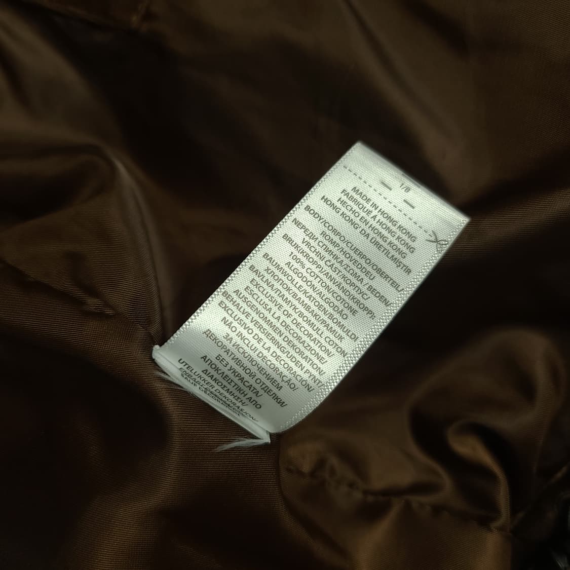 폴로 랄프로렌 브라운 벨벳 푸퍼패딩 L
 상품이미지7