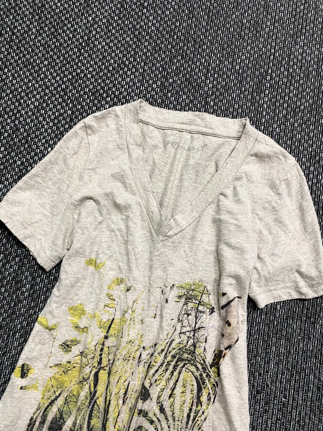 Y2K Print Slim Fit Top 상품이미지3