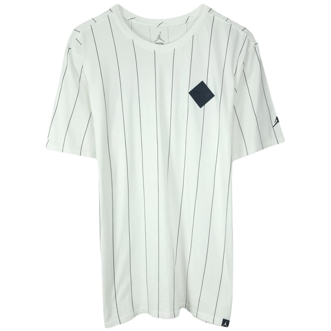 [나이키 조던] 반팔 로고 패치 스트라이프 반팔티 화이트 M20193 상품이미지2