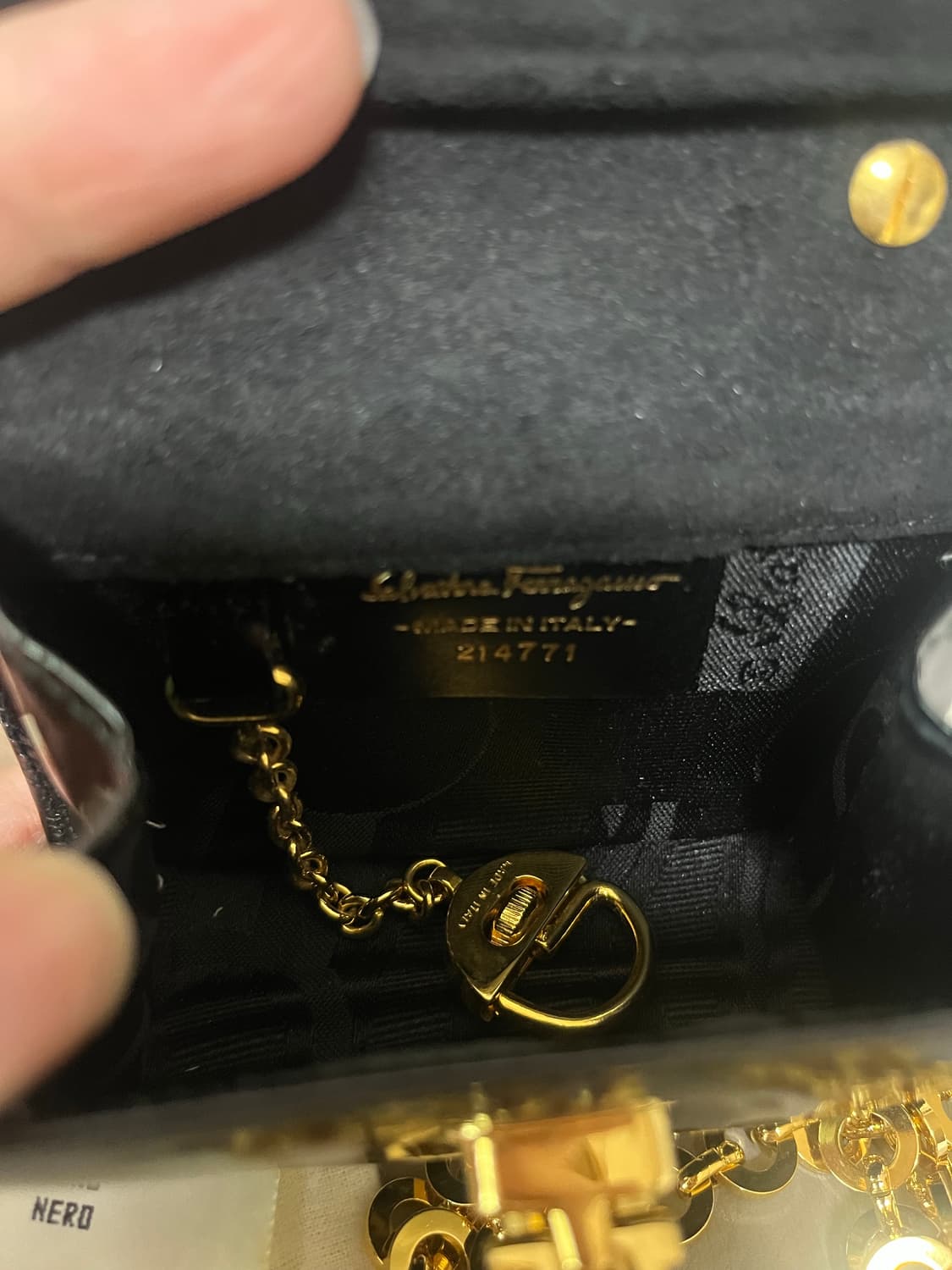 정품 페라가모 미니백,벨트백 (카드지갑 가방) 상품이미지5