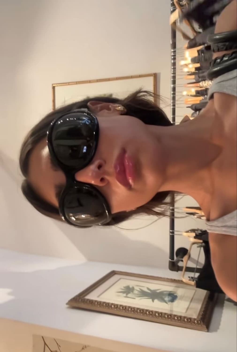 발렌시아가 오버사이즈 그레디언트 선글라스 상품이미지9