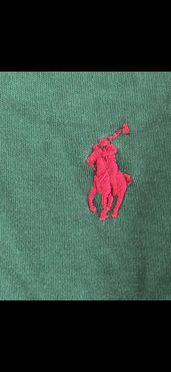 폴로 랄프로렌 카라티 M 녹색 커스텀 슬림핏 상품이미지2