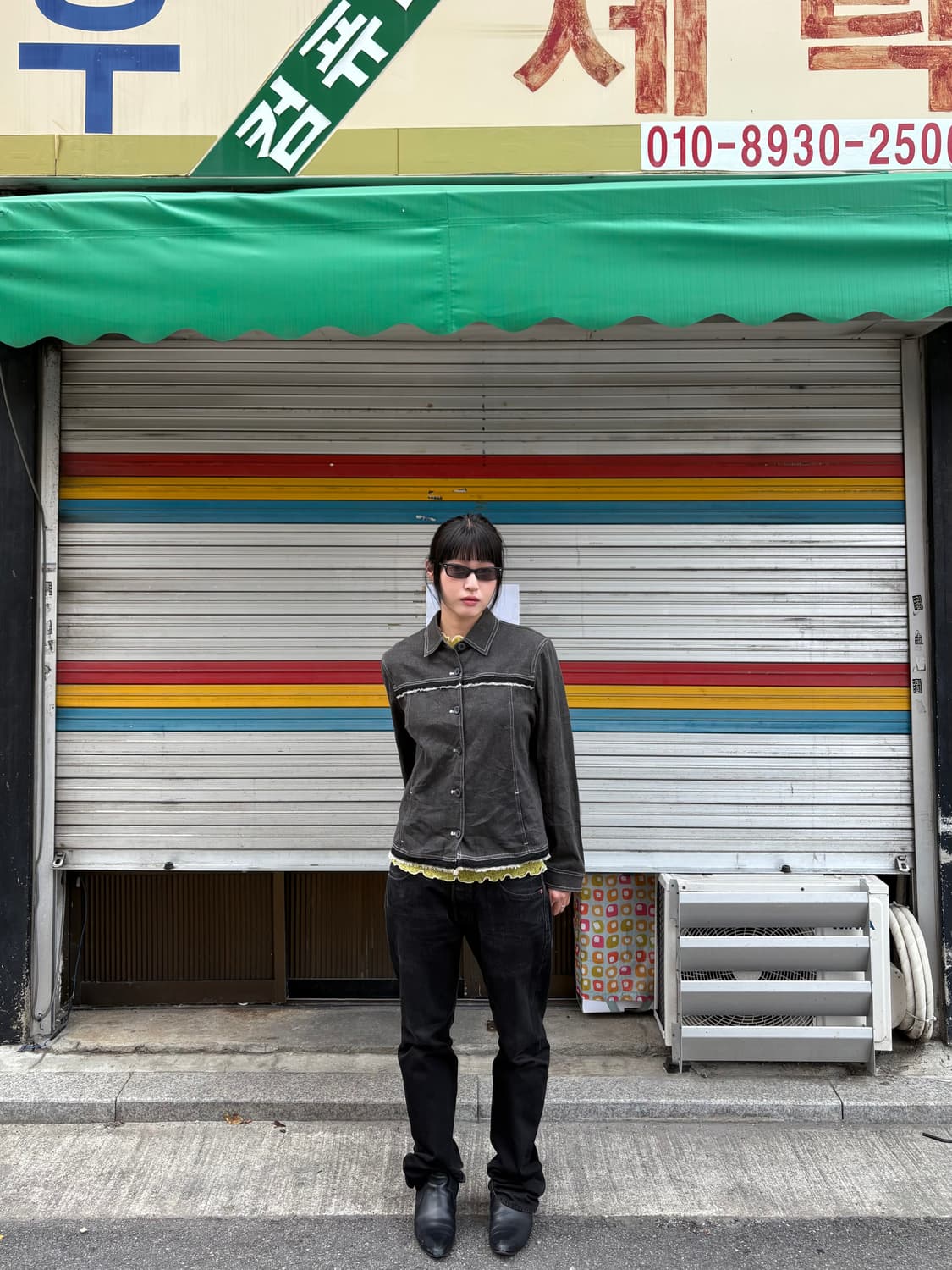 JP vtg cutting jacket 상품이미지5
