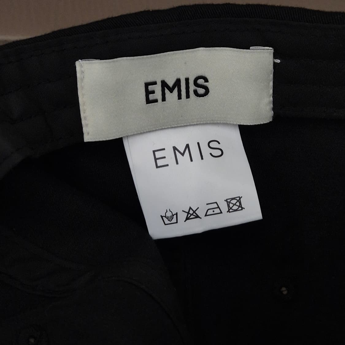 EMIS 볼캡 블랙 상품이미지4