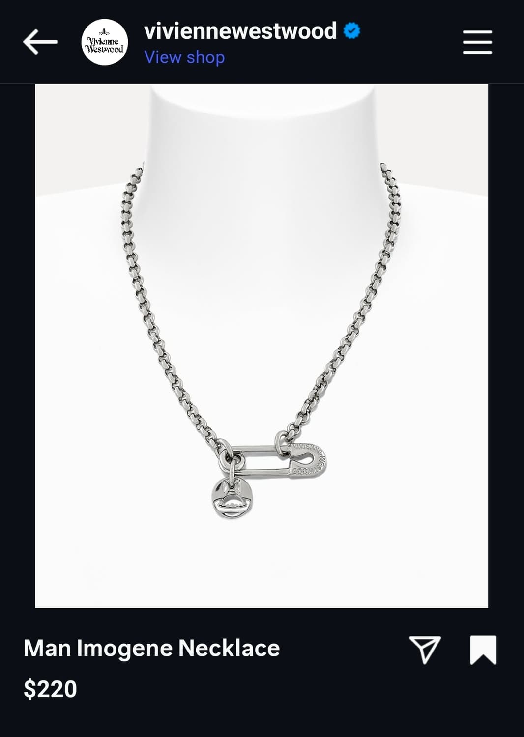 비비언 채인 목걸이 상품이미지1