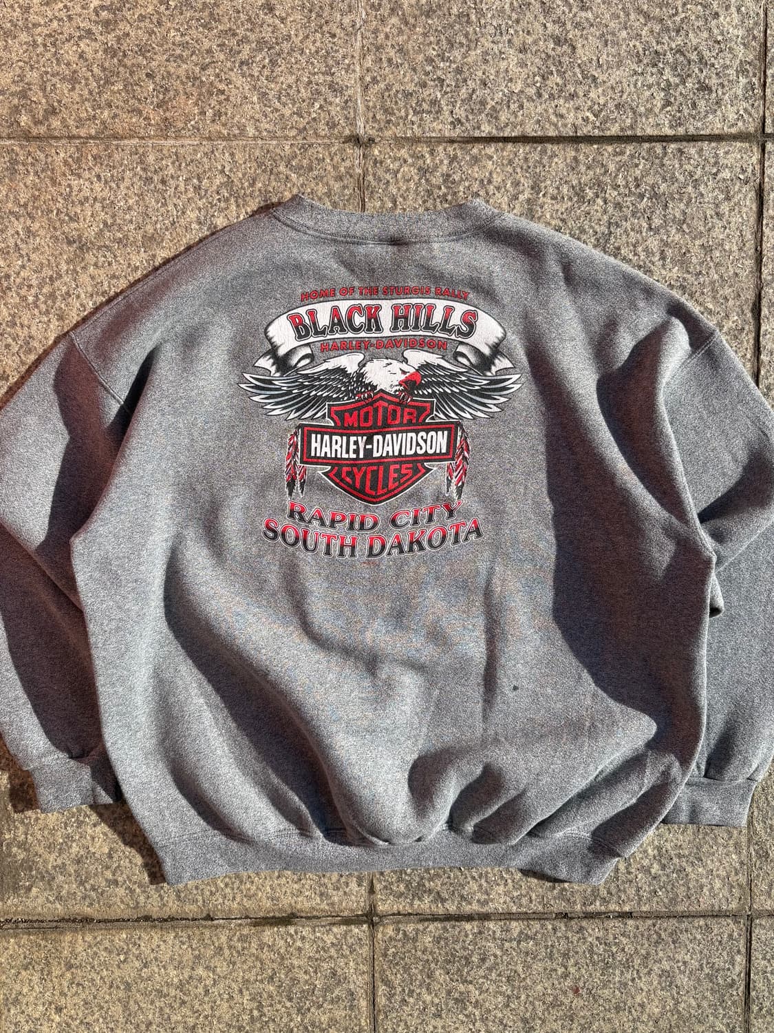 00s 할리데이비슨 스윗셔츠 맨투맨 상품이미지7