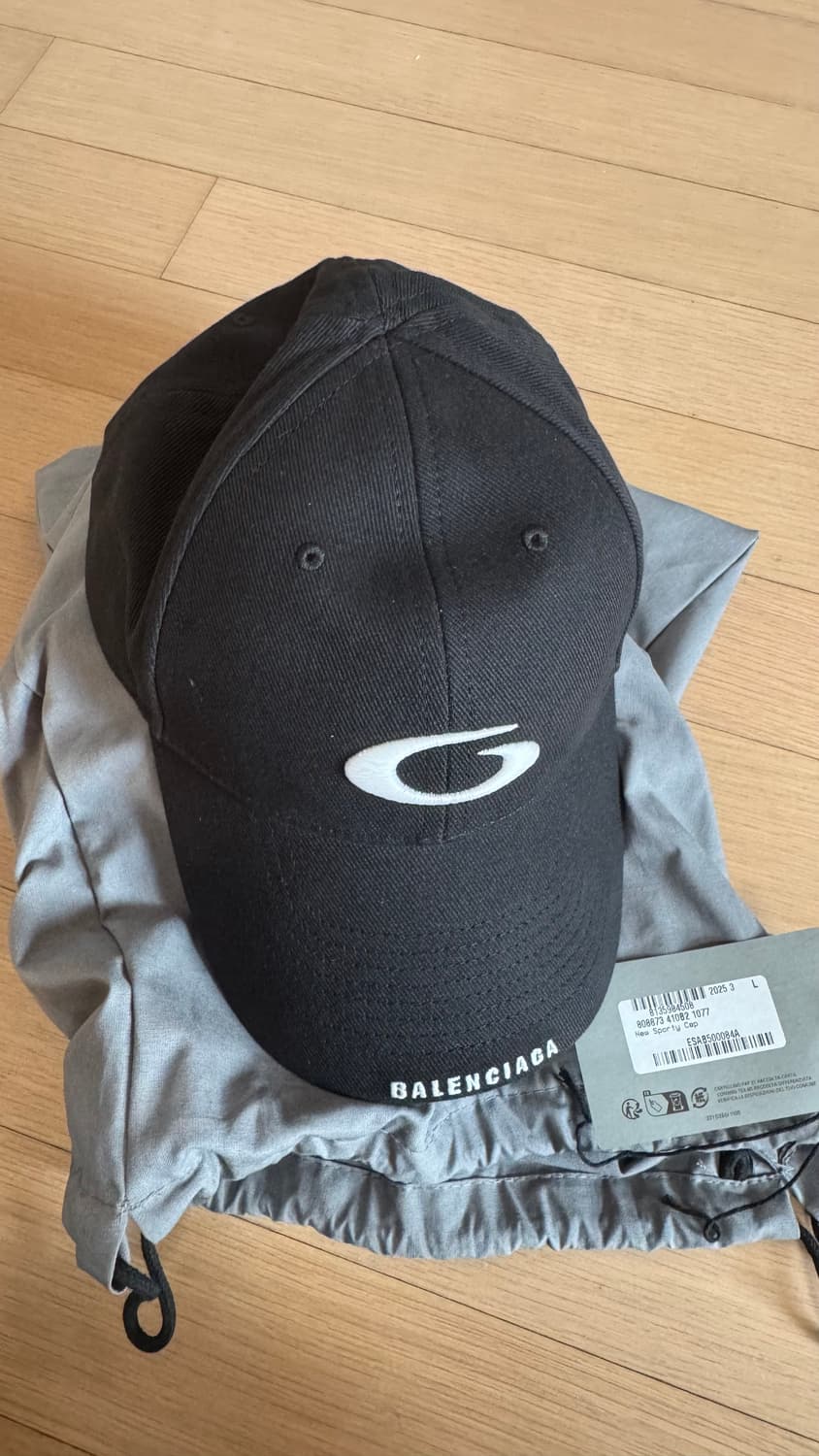 [L] 발렌시아가 루프 스포츠 아이콘 캡 상품이미지1