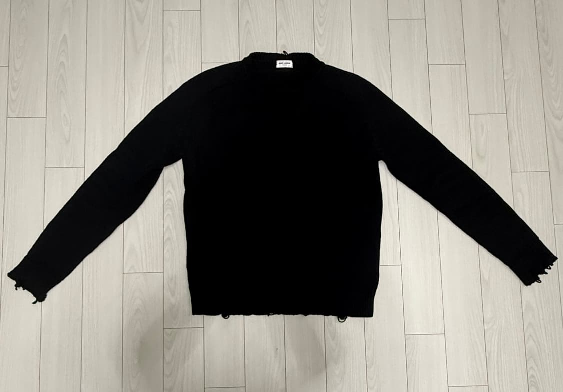 생로랑 디스트로이드 니트 m 상품이미지1