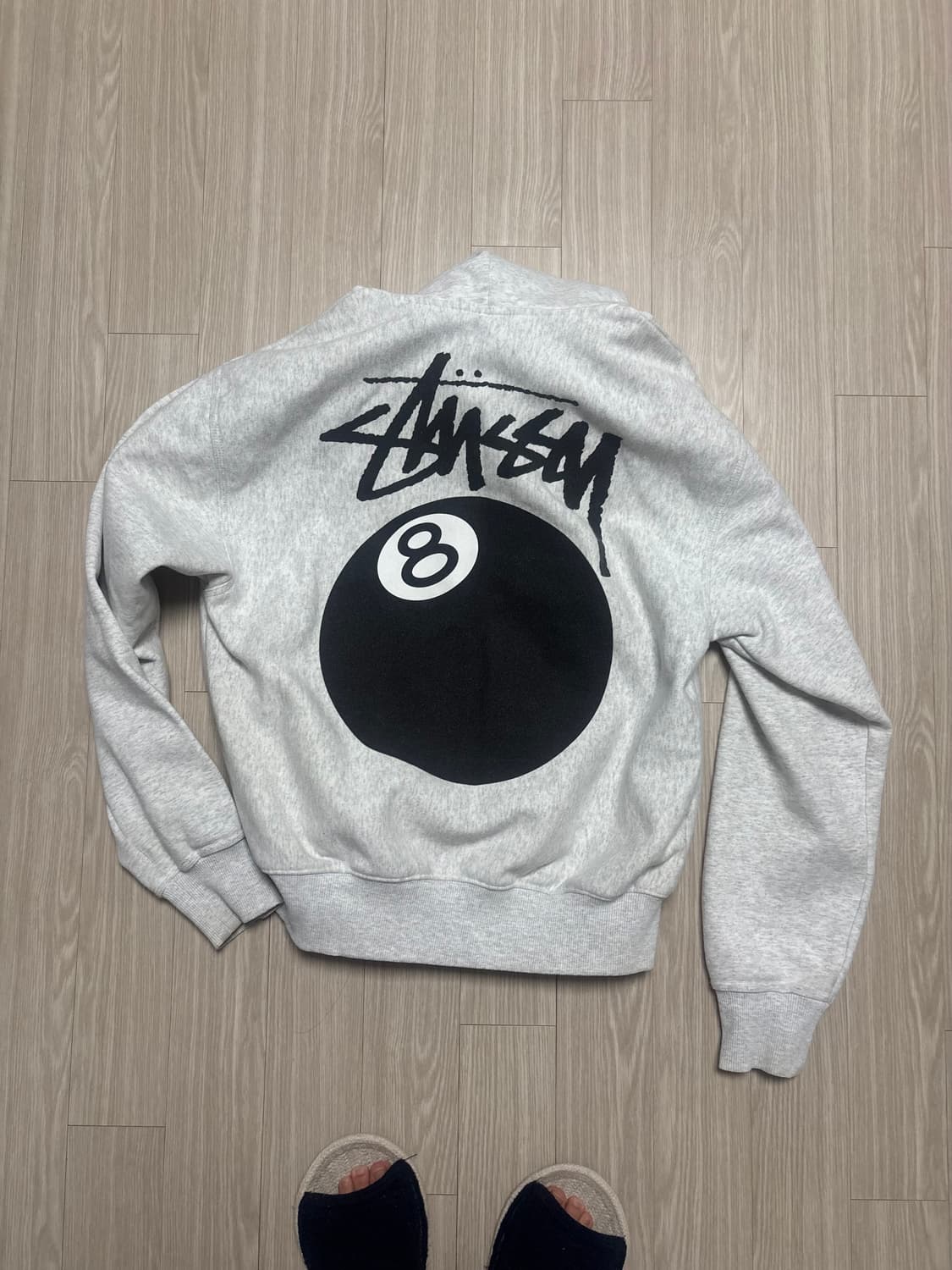 스투시 팔볼 후드 집업 상품이미지1