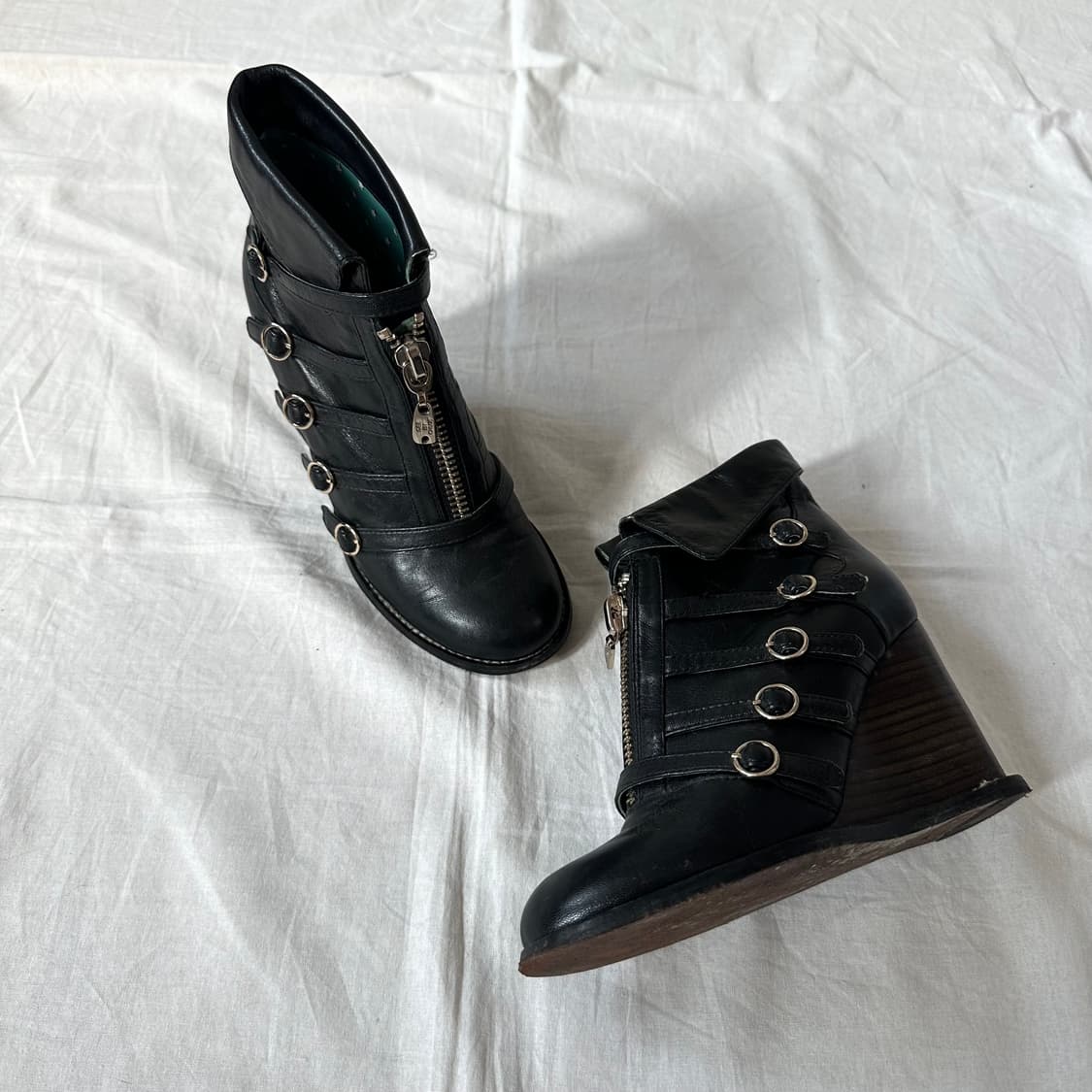 See by Chloe 버클 디테일 웨지 부츠 상품이미지1