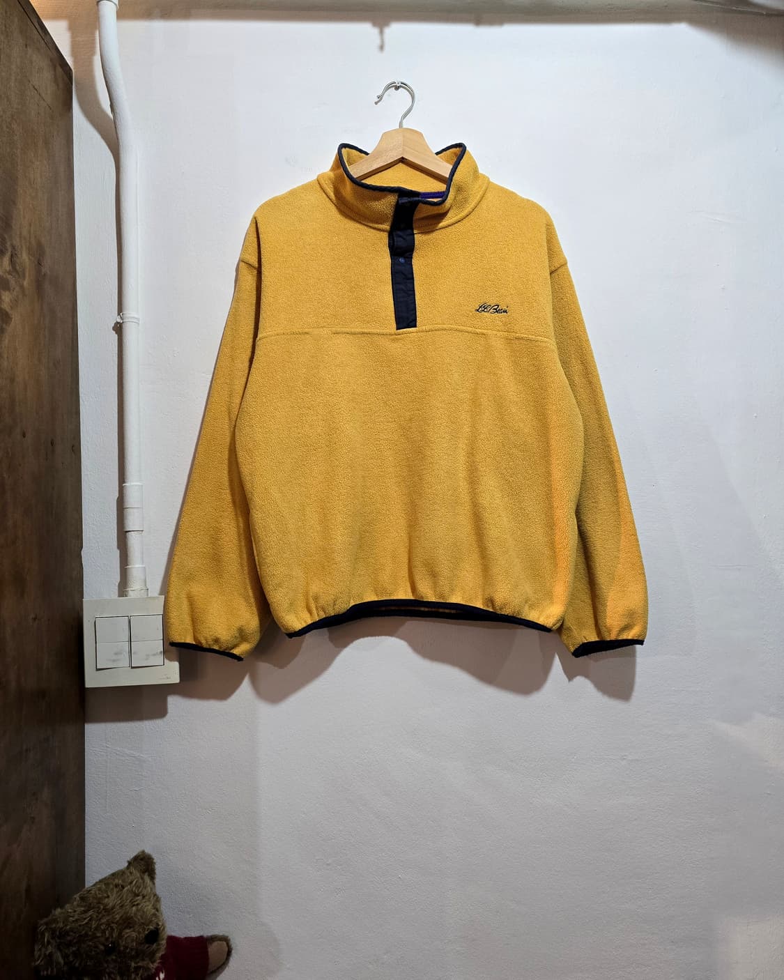 LLBean Fleece Pullover 옐로우 (엘엘빈 플리스) 상품이미지1