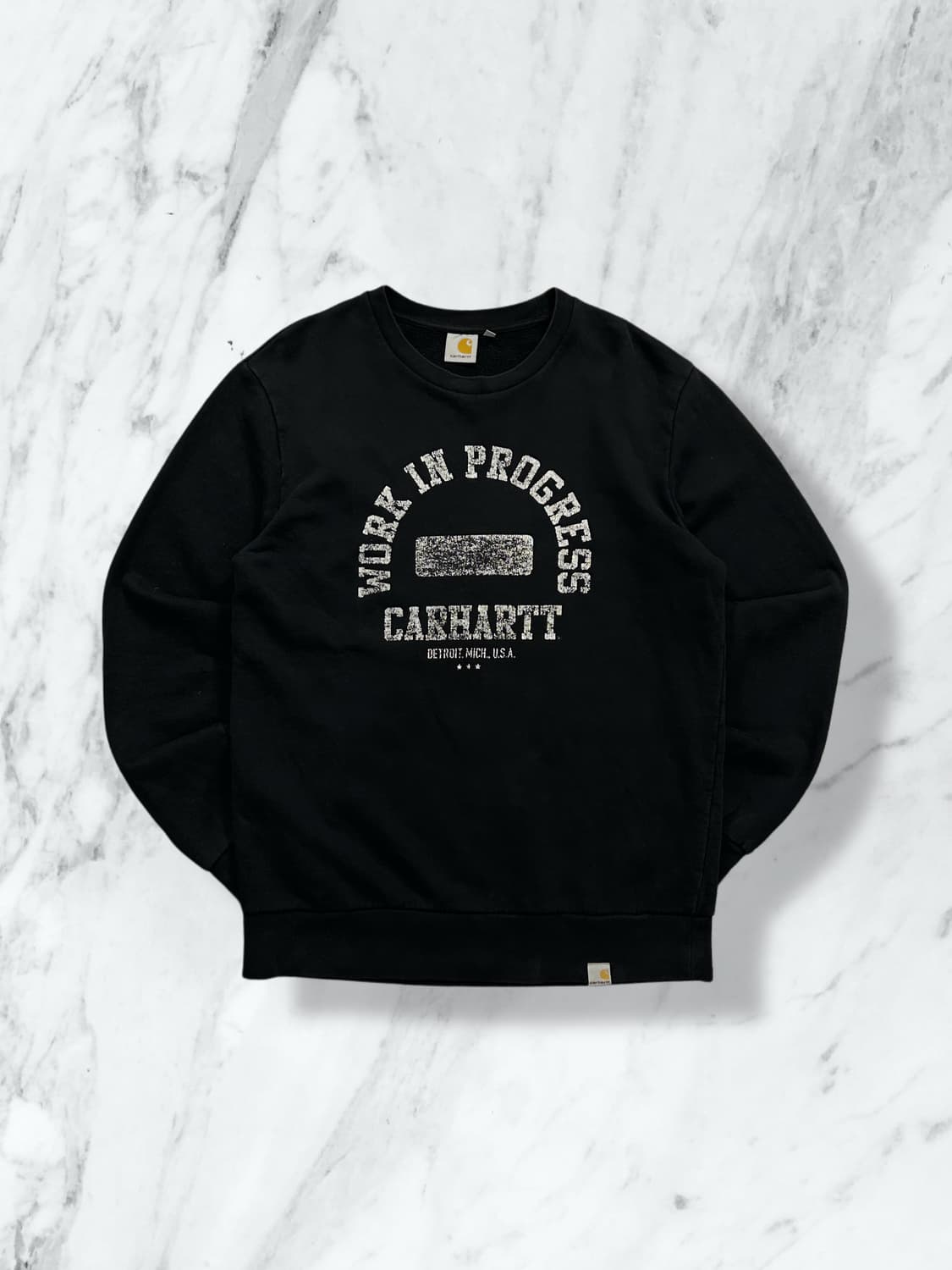 칼하트 wip 스웻 블랙 맨투맨 M 상품이미지1
