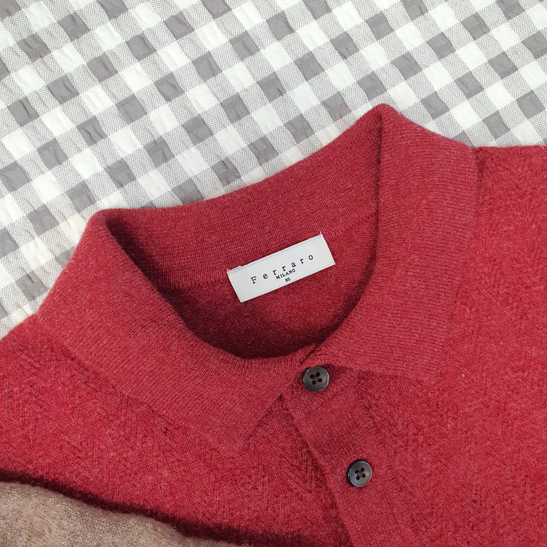 페라노밀라노 울 캐시미어 니트 카라티 남자95 (2벌가격) 상품이미지3
