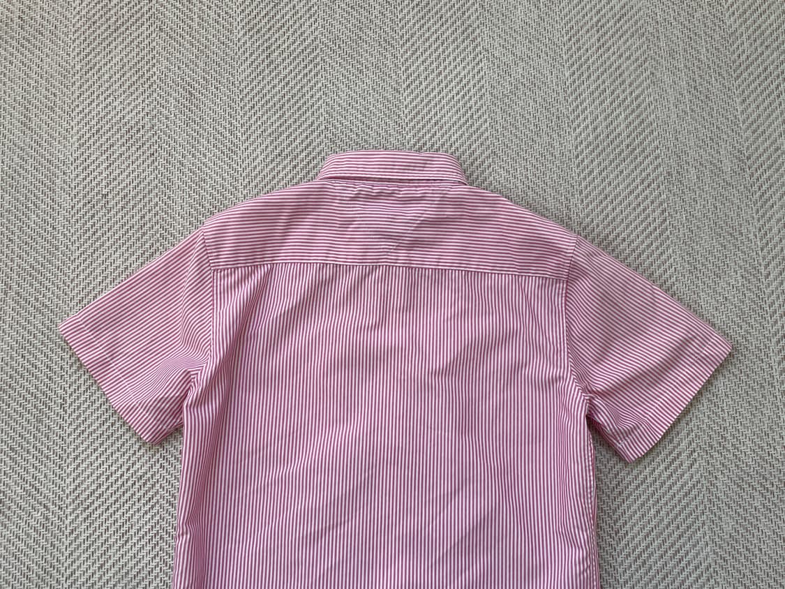 Tommy 타미힐피거 핑크 스트라이프 반팔 셔츠  J04021 상품이미지8