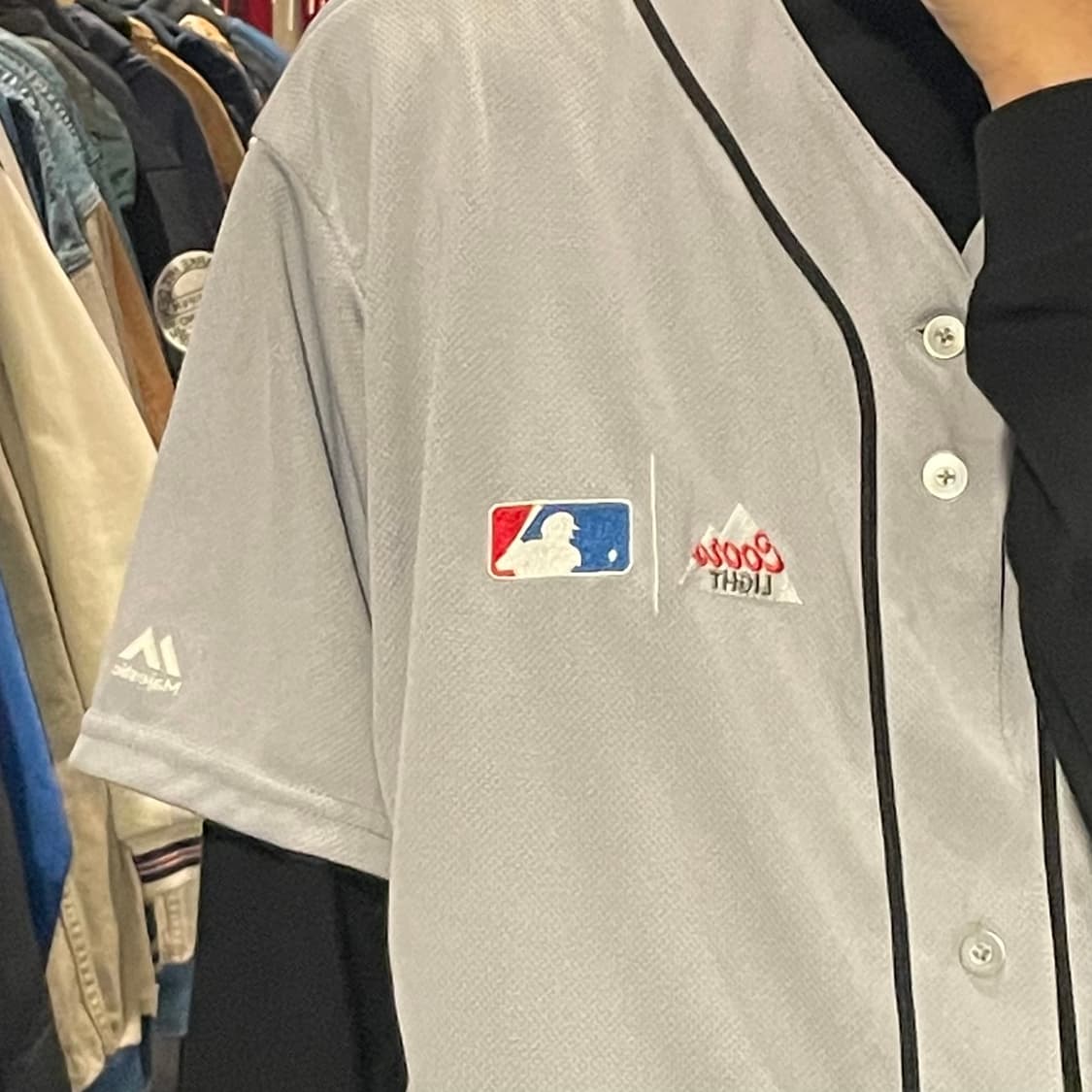 [IM] Majestic 마제스틱 그레이 반팔져지 상품이미지5